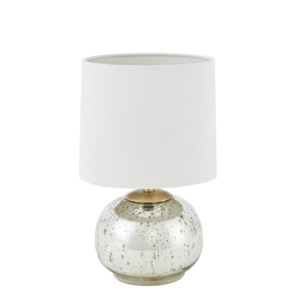 Gold mercury glass deals lamp