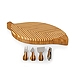 Bamboo Leaf Cheese Board and Tool Set