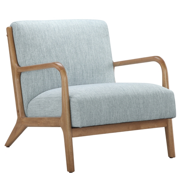 Gray mid deals century modern chair