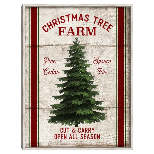 Christmas Tree Farm Wooden Wall Plaque | Kirklands Home