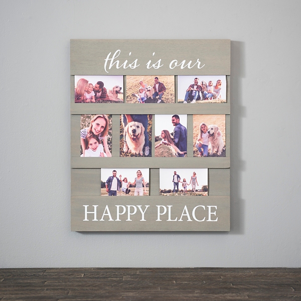 This Is Our Happy Place Sliding Photo Collage Kirklands Home