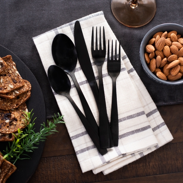 Black Silverware & Flatware