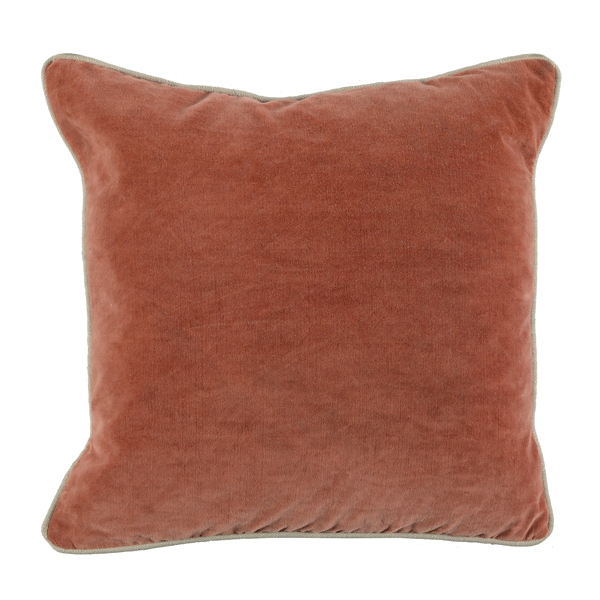 Terracotta Velvet Corduroy Papasan Cushion by World Market