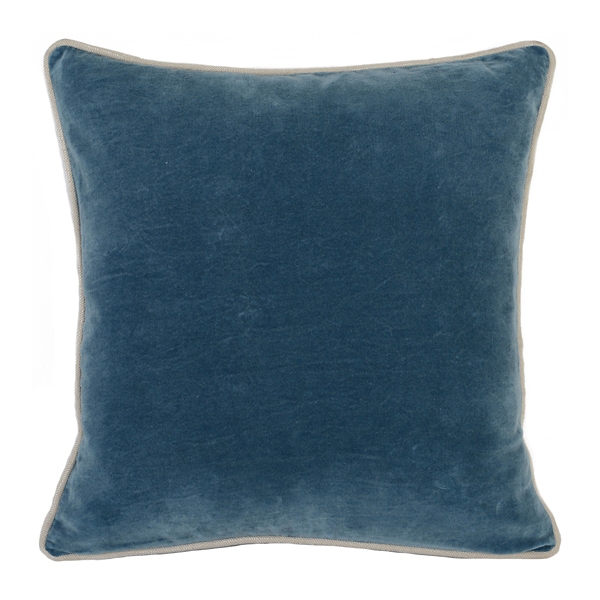 Velvet Blue Pillow Kirklands Home