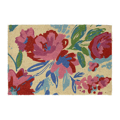 Floral Doormat