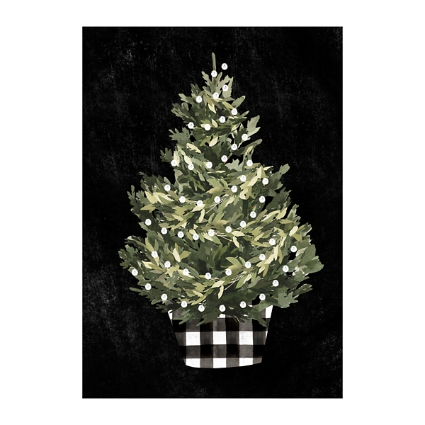 Buffalo Check Plaid Christmas Tree - Weekend Craft