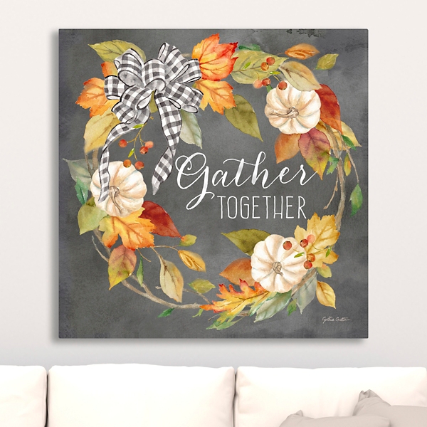 Gather Together Canvas popular Sign