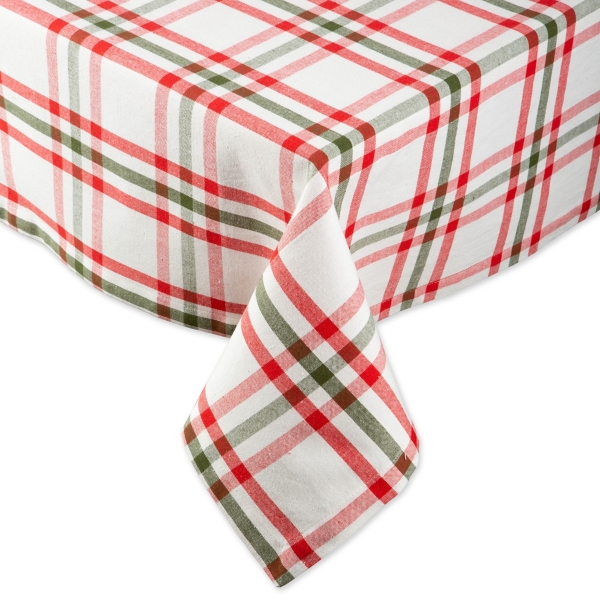 Nutcracker Plaid Tablecloth, 104 in. Kirklands Home