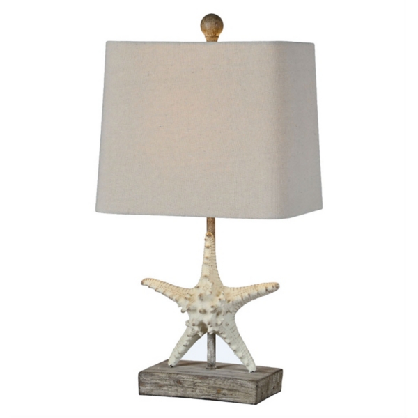 starfish table lamps