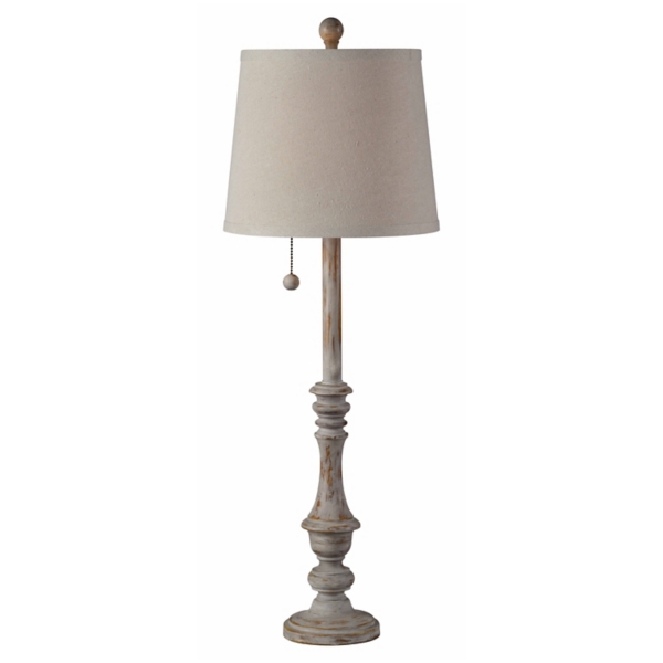 grey and gold lamp