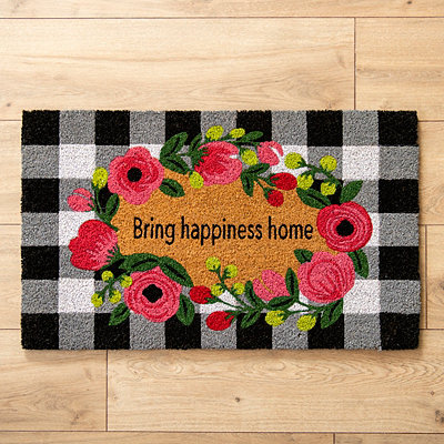 Bring Happiness Home Doormat
