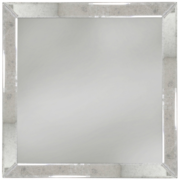 A B Home Antique Style Frameless Wall Mirror Tray