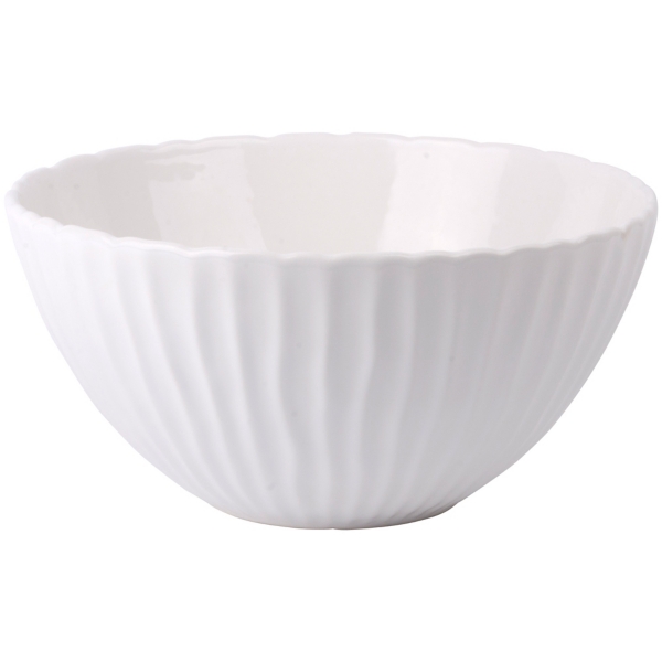 White Round Serving Bowl, 12 in. Kirklands Home