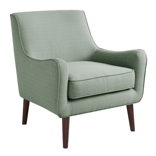 Green Mid Century Modern Accent Chair