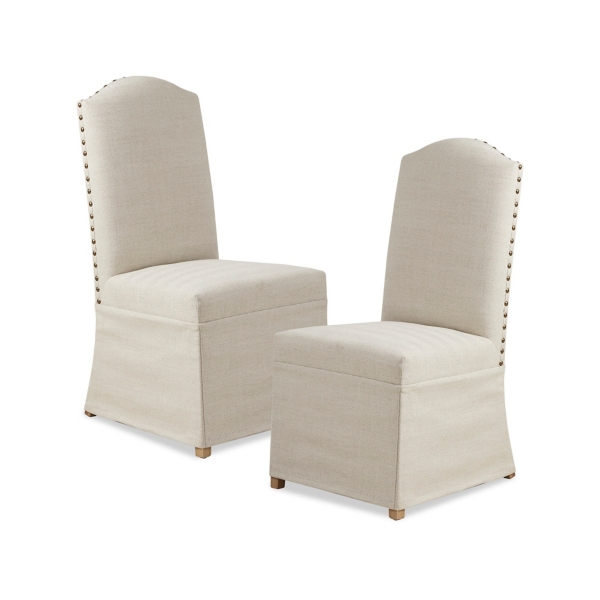 Beige high back online chair