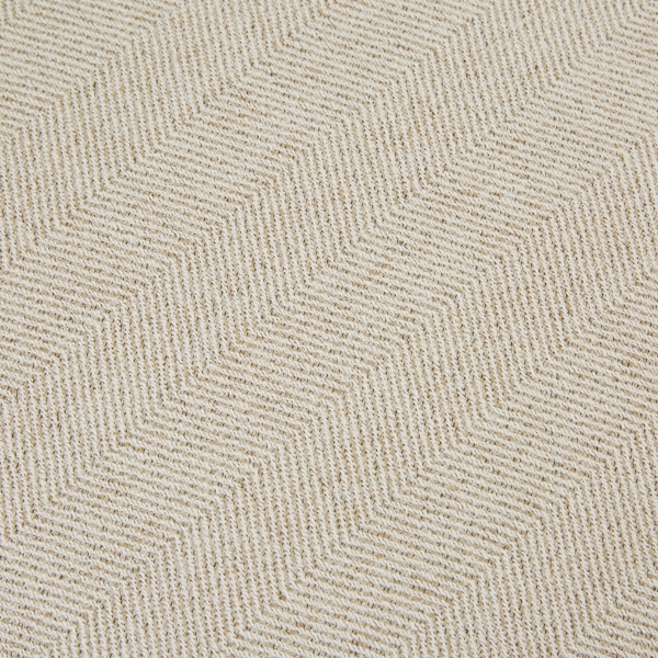 Beige High Back Skirted Dining Chairs, Set of 2