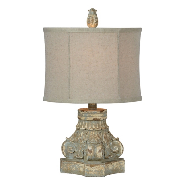 corinthian column table lamps
