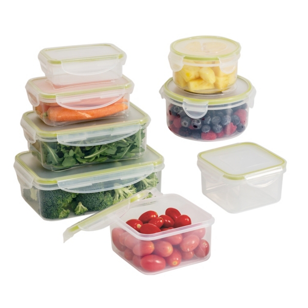 plastic locking storage containers