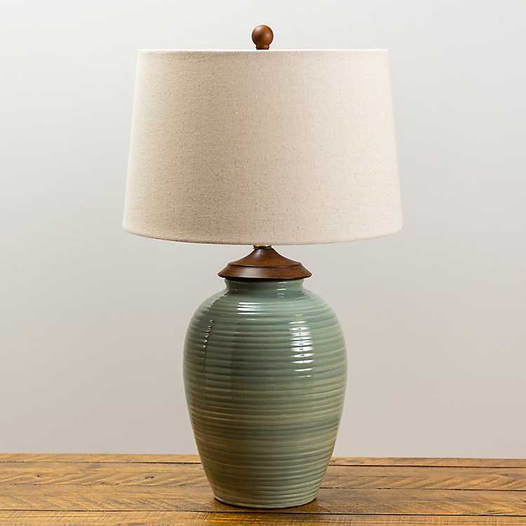 Sage Green Textured Table Lamp Kirklands, Kirklands Tall Table Lamps
