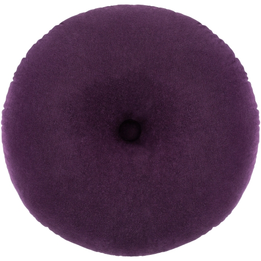 Purple Round Velvet Tufted Pillow Kirklands Home