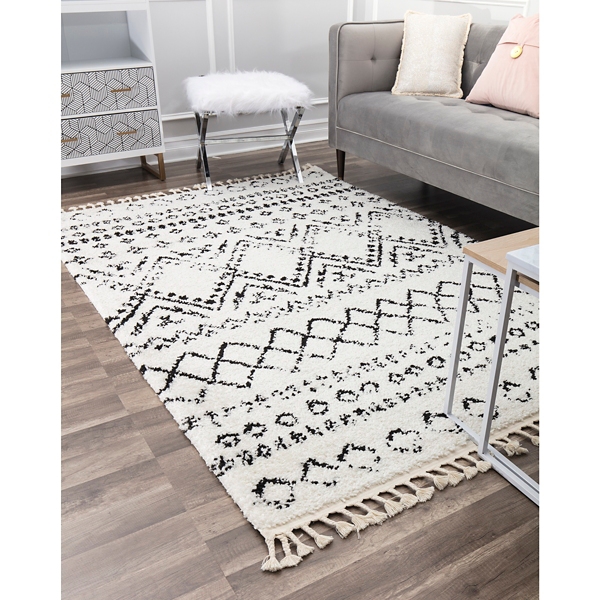 Whisper White Moon Area Rug, 8x10