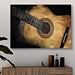 Acoustic Guitar Canvas Art Print