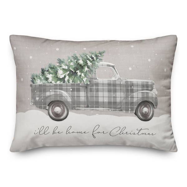 modern christmas pillows