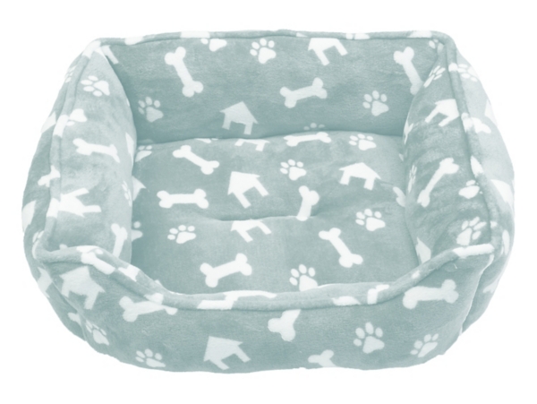 mint green dog bed