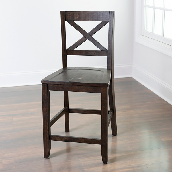 Dark walnut best sale counter stools