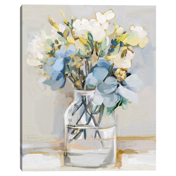 Petite Fleurs III Canvas Art Print