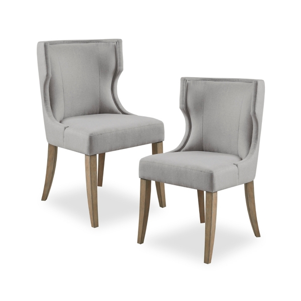 Light Gray Wingback Dining Chair Kirklands