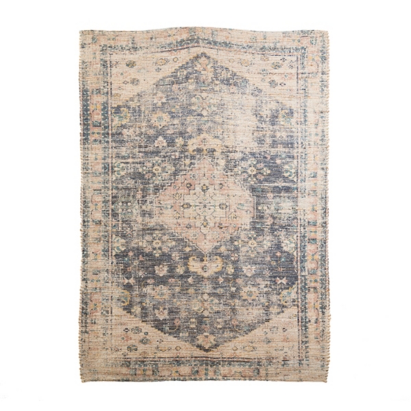 Vintage Sasha Jute and Polyester Rug, 5x7 Kirklands Home