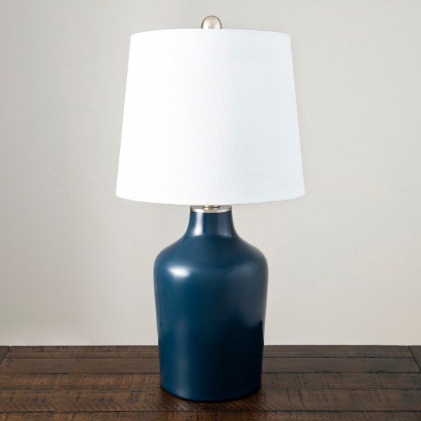 navy blue table lamps