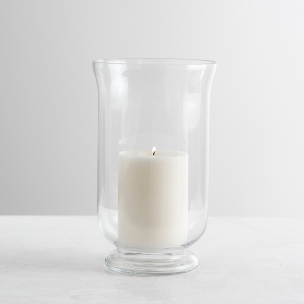 Clear Glass Hurricane, 11 in. Kirklands Home