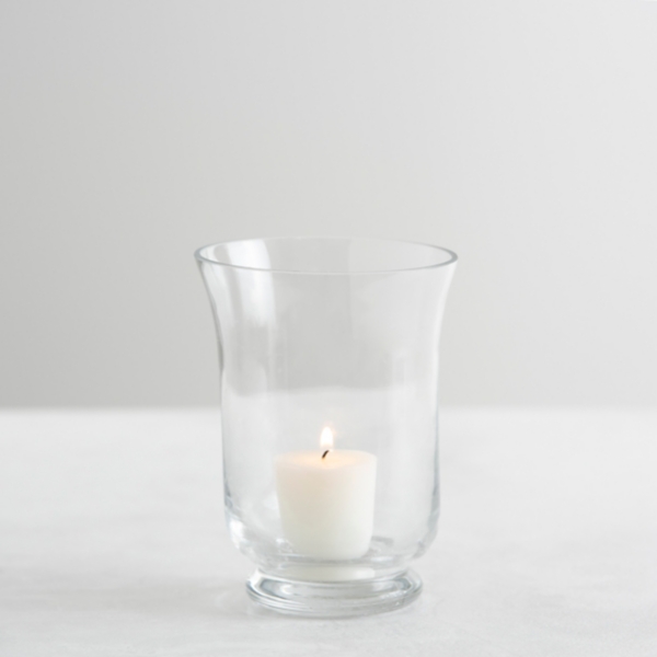 Clear Glass Hurricane, 5 in. Kirklands Home