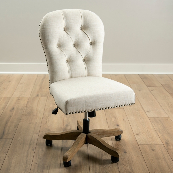 Office chair best sale cream color