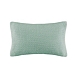 Blue Chunky Knit Oblong Pillow Cover