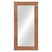 Brown Lightly Distressed Mirror