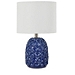 Blue Ceramic Coastal Table Lamp