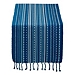 Blue Tonal Stripe Table Runner
