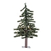 2 ft. Pre-Lit Natural Alpine Christmas Tree