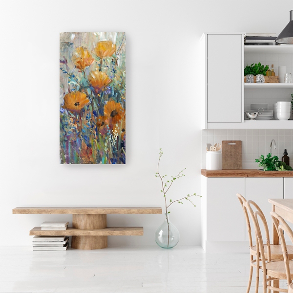 Floral Expression III Giclee Canvas Art Print