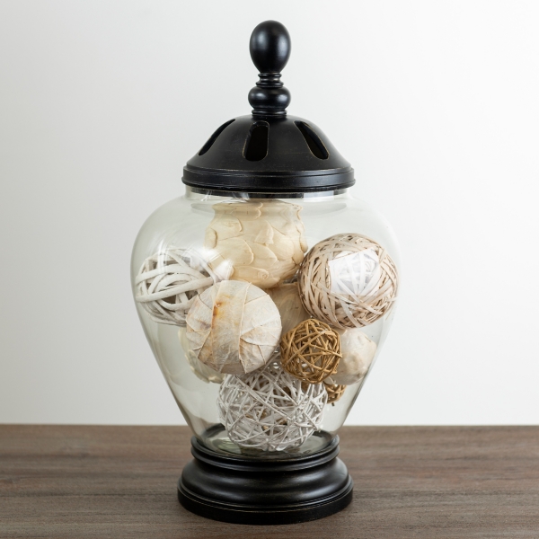 Decorative Glass Potpourri Holders Shelly Lighting