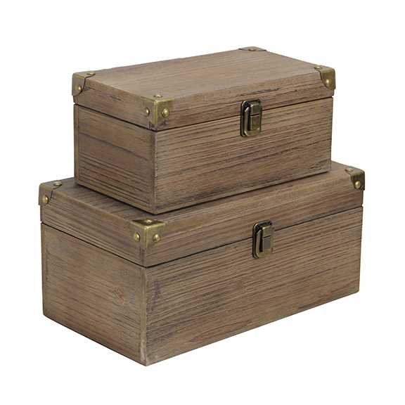 Decorative Bronze Boxes, Set of 2 Kirklands Home