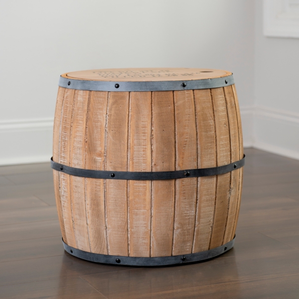 barrel end table kirklands