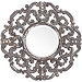 Bronze Abstract Wood Framed Mirror
