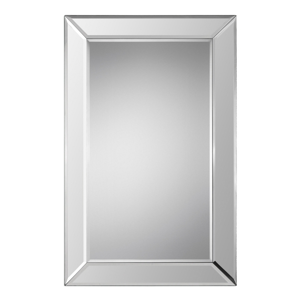 Medium Silver Luxe Mirror, 31.5x43.5 in.