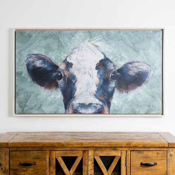 Mint Chocolate Milk Framed Canvas Art Print Kirklands Home