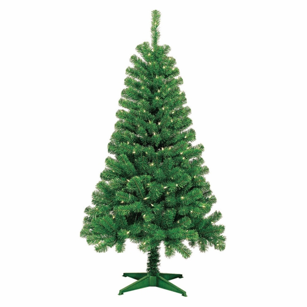 5 foot pre lit christmas tree