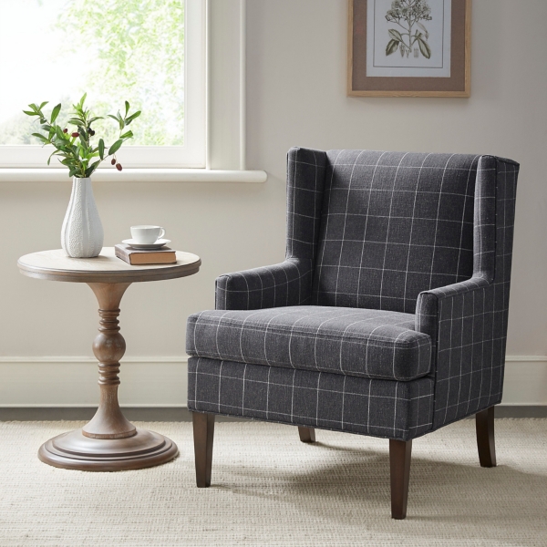 Gray discount upholstered chair